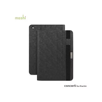 moshi Concerti for iPad Air 雅緻多功能保護套皮革黑