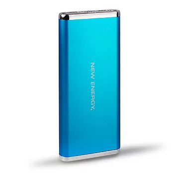 NEW ENERGY 能量寶盒 6000mAh行動電源(SONY電芯)藍色