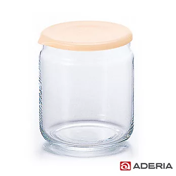 【ADERIA】日本進口收納玻璃罐680ml(橘)