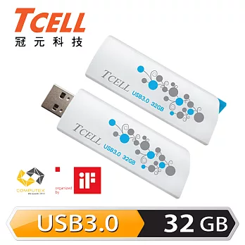 TCELL 冠元-USB3.0 32GB Hide & Seek 白色