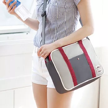 Cube bag方塊肩揹包V.2-薄根地紅