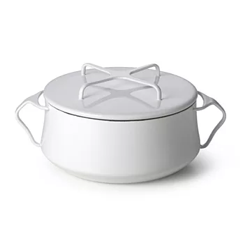 DANSK / Kobenstyle 雙耳砂鍋 4QT（白）