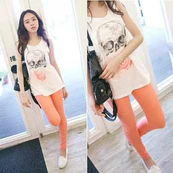 ROSE。閒適自然彈性鉛筆褲 粉系L