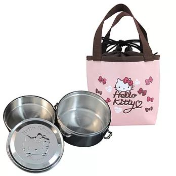 Hello Kitty不鏽鋼便當盒KS-8135