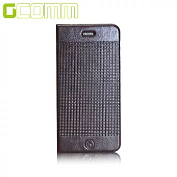 GCOMM iPhone6/6S 4.7＂ 時尚凹凸圓點超纖皮套深咖啡