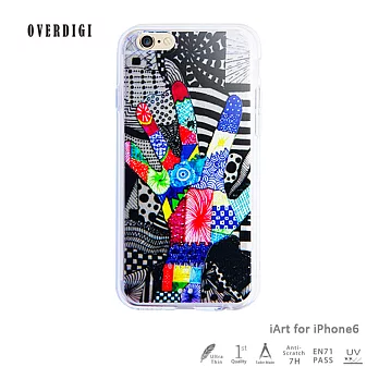 OVERDIGIiArtiPhone6 時尚保護殼 藍