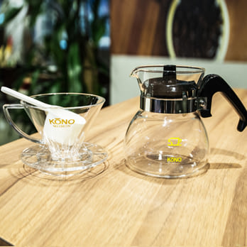 【KONO經典款】哈亞咖啡彩色濾器組(透明)