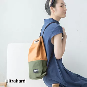 ultrahard Explore 束口背包系列– 地球探險。亞馬遜(棕綠)