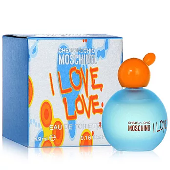 Moschino I LOVELOVE愛戀愛女性淡香水小香(4.9ml)