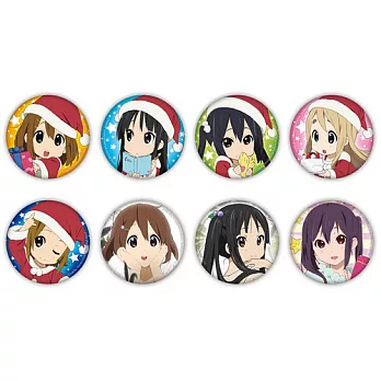 K-ON!!輕音部P2-小別針胸章(2)(1-8款)