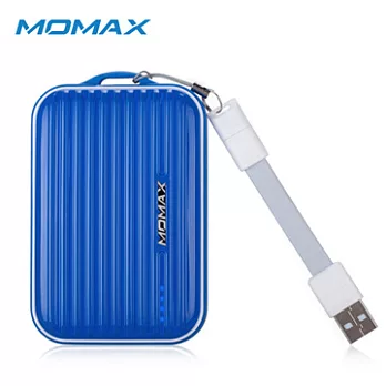 MOMAX iPower GO mini 8400夢想旅行箱行動電源藍