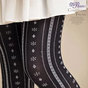 蒂巴蕾彈性褲襪-飄逸色紗灰