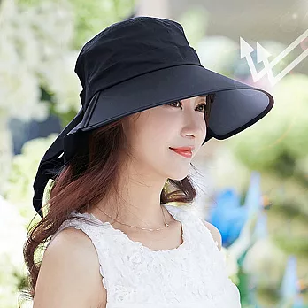 Seoul Show 日本機能防曬護頸遮陽帽4色黑色
