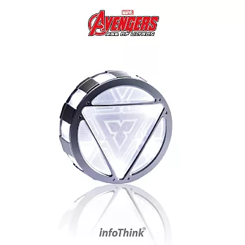 InfoThink 復仇者聯盟2鋼鐵人反應爐行動電源 5000mAh(含觸控式聲光效果)