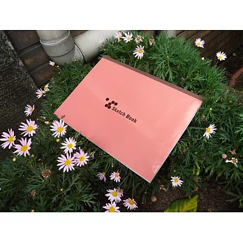 《 Conifer 》 愛塗鴉 Love Sketch 16K繪圖本-蜜桃粉