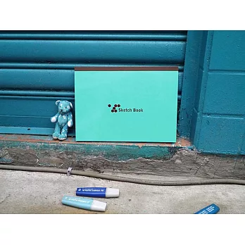 《 Conifer 》 愛塗鴉 Love Sketch 16K繪圖本-湖水藍