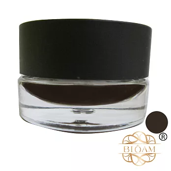 佰歐安BIOAM流暢定色防水眼線膠 02黑咖啡 附摺疊刷