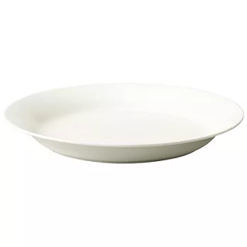 [MUJI 無印良品]骨瓷盤/23CM