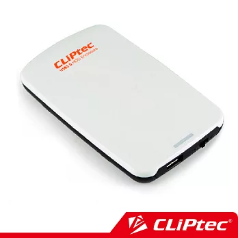 CLiPtec USB3.0 Pocket 2.5吋外接硬碟盒白色