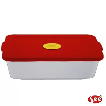 【S.E.E.】Breere 保鮮盒（紅/920ML/方形)