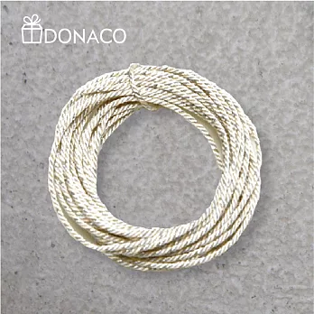 《Donaco 多納客》日本京都 三撚繩 手作專用編織絲繩(銀)