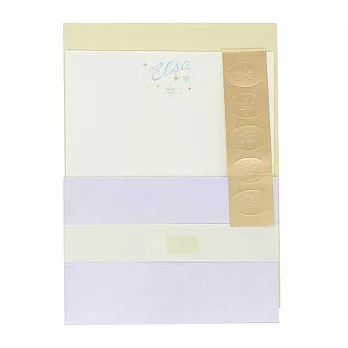 《sun-star》迪士尼公主甜蜜粉彩系列信紙組(艾莎)