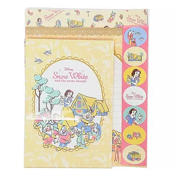 《sun-star》迪士尼夢幻時光系列第二彈信紙組(白雪公主)