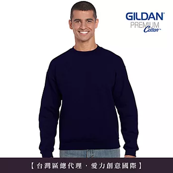 GILDAN 總代理-100%美國棉~亞規大學T恤 ~S藏青