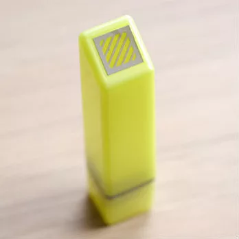 【KODOMO NO KAO】Magical 螢光浸透印章_斜紋(黃)