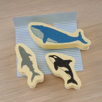 【KODOMO NO KAO】泡綿印章組(海洋世界)