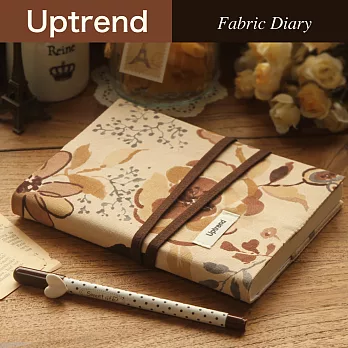 Uptrend Fabric Diary 布手帳│尼羅玫瑰