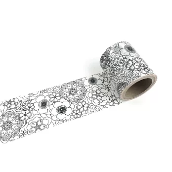 【iTape】著色時刻系列-花.Flowers