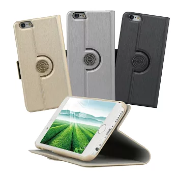 【Tunewear】 Tunefolio 360 iPhone6S 旋轉站立皮套(通用於iPhone 6)深灰