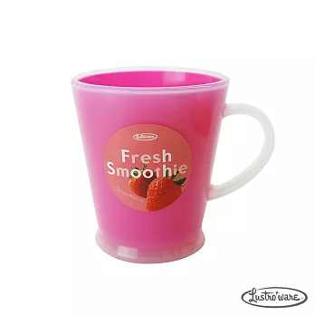 【Lustroware】日本進口抗菌微波杯250ml(5色)粉色