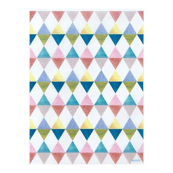 MIDORI玩色紙玻璃紙半透明收納袋(S)-水彩鑽