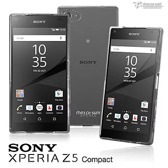 【Metal-Slim】SONY Xperia Z5 Compact時尚超薄TPU透明軟殼