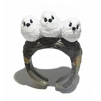 CLiNG動物指環-銀喉長尾山雀