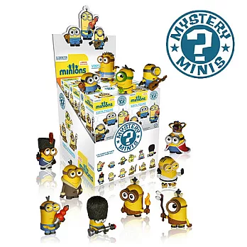 《盒玩》Mystery Minis Blind Box Minions 小小兵 人物角色公仔 全12款 隨機出貨 -- Funko 出品