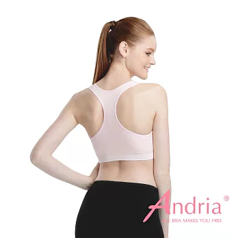 【Andria安卓亞】超輕感美胸無痕挖背內衣M淺蜜桃