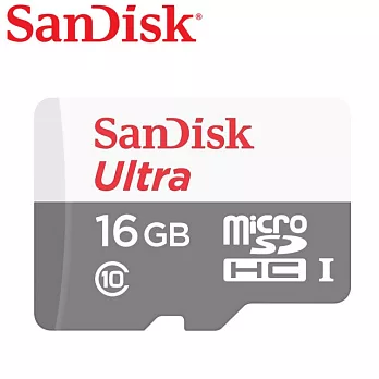 【SanDisk】Ultra MicroSD UHS-I 16G 記憶卡(每秒48MB)