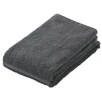 [MUJI無印良品]有機棉可剪裁柔舒面用巾/灰色灰色