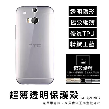 HTC ONE M9 5吋 超薄透明點紋軟質保護殼