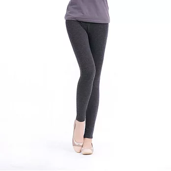 Joe低腰羊毛內搭褲L黑麻灰