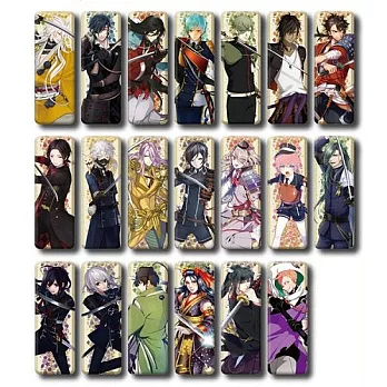 《盒玩》刀劍亂舞 Online 角色造型 長條徽章 初回限定版 全20款 隨機出貨 -- Platz 出品