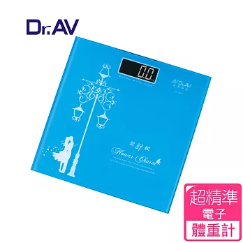 【Dr.AV】歐風薄型 電子體重計(PT-102A)