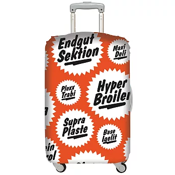 LOQI 行李箱套│復古【L 號】