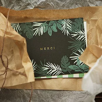 經典時刻明信片卡片V2-04 Merci