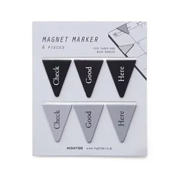 【HIGHTIDE】標記磁鐵書籤(文字)