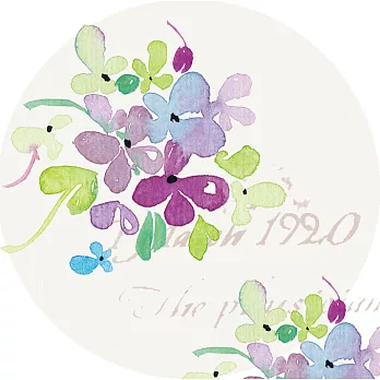 Fion Stewart 和紙膠帶/紫花