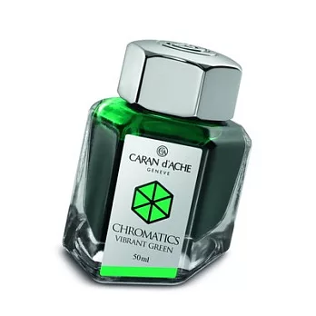 CARAN d’ACHE 色彩墨水鮮明綠